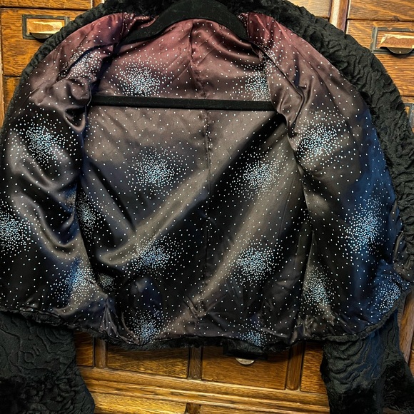 Vintage Art Deco Faux Fur Jacket - Picture 5 of 11